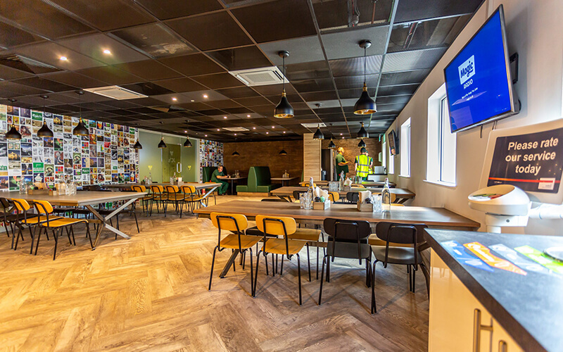 Carlsberg Northampton Canteen Design and Fit Out | ACS 365 Carlsberg Northampton Canteen Design and Fit Out | ACS 365