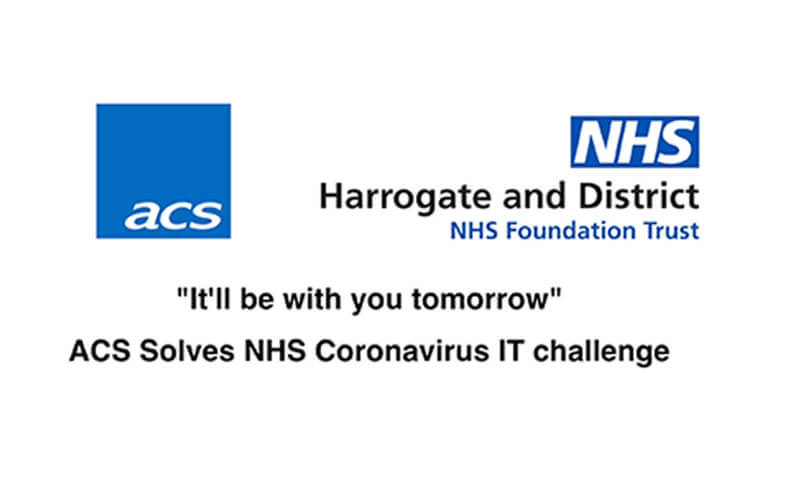 Harrogate and District NHS Foundation Trust | ACS 365 Harrogate and District NHS Foundation Trust | ACS 365
