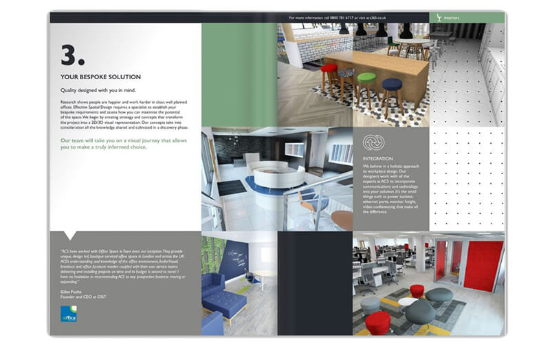 Our New Office Interiors Brochure | ACS 365